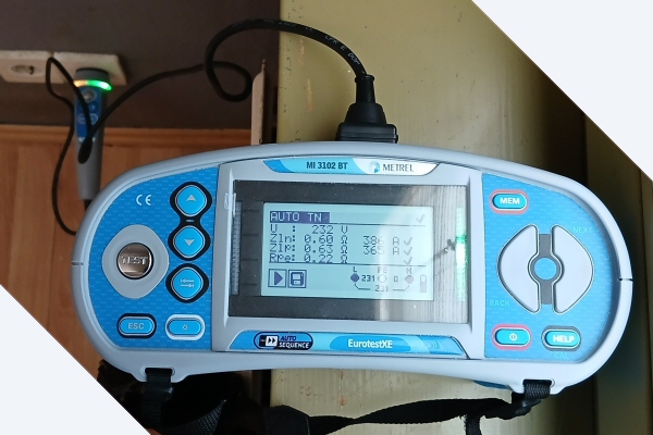 Szakember által végzett villamos biztonsági felülvizsgálat