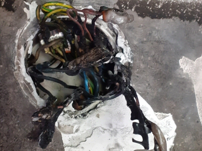 Lakástűz utáni felmérés